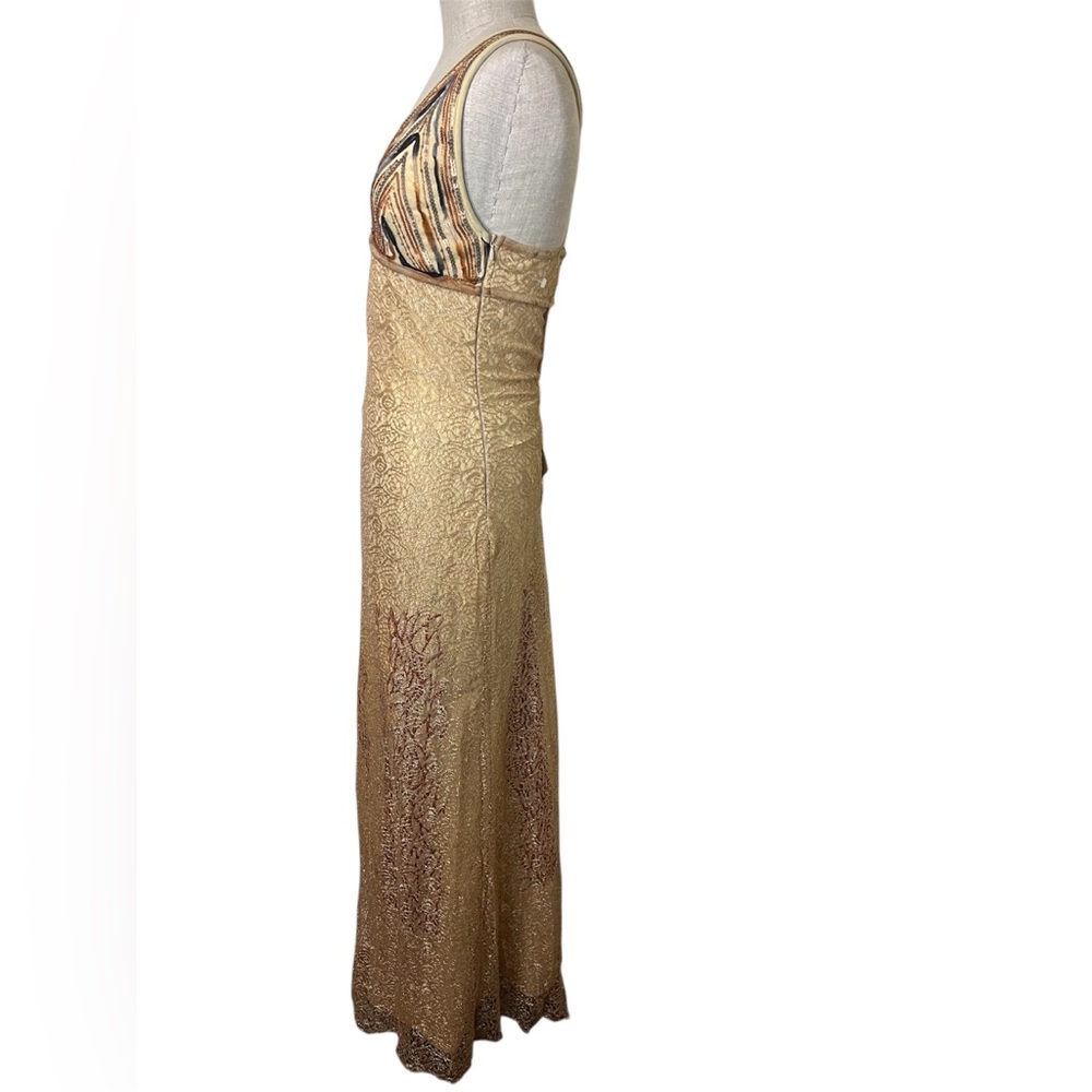 Le gatte Jeans sequin maxi dress - Picture 2 of 9